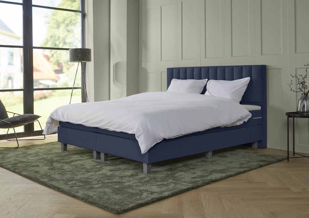 boxspring corsica 2-persoons blauw 2
