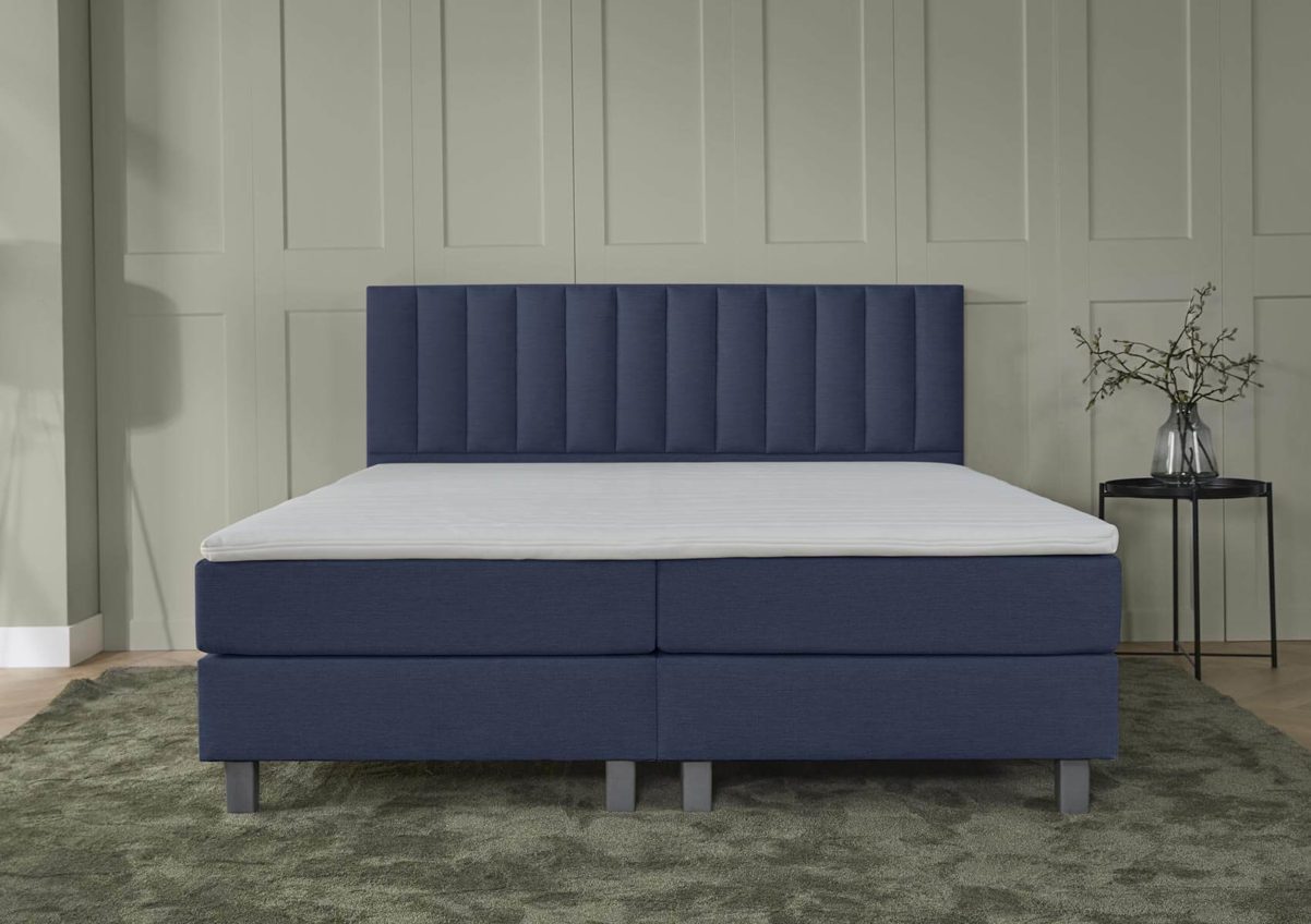 boxspring corsica 2-persoons blauw 3