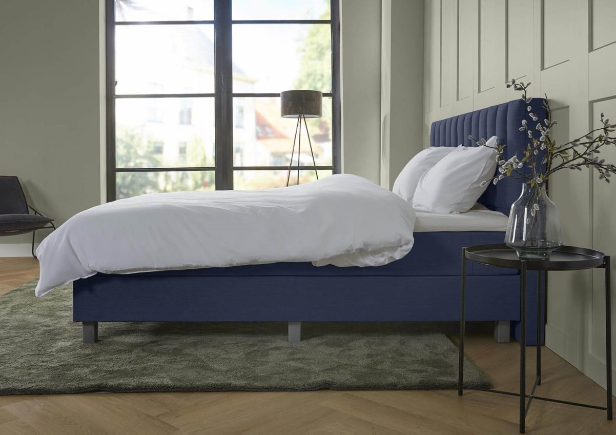 boxspring corsica 2-persoons blauw 6
