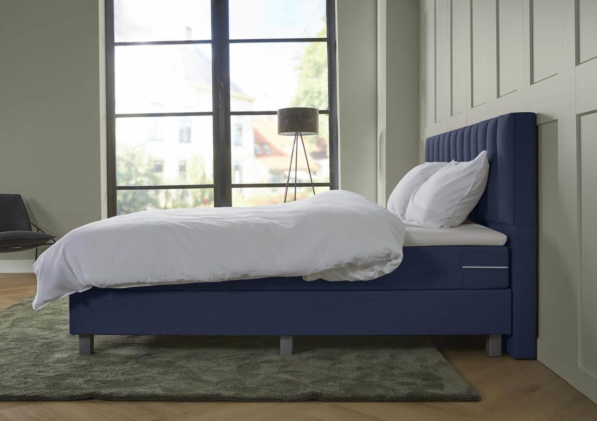 boxspring corsica 2-persoons blauw 7