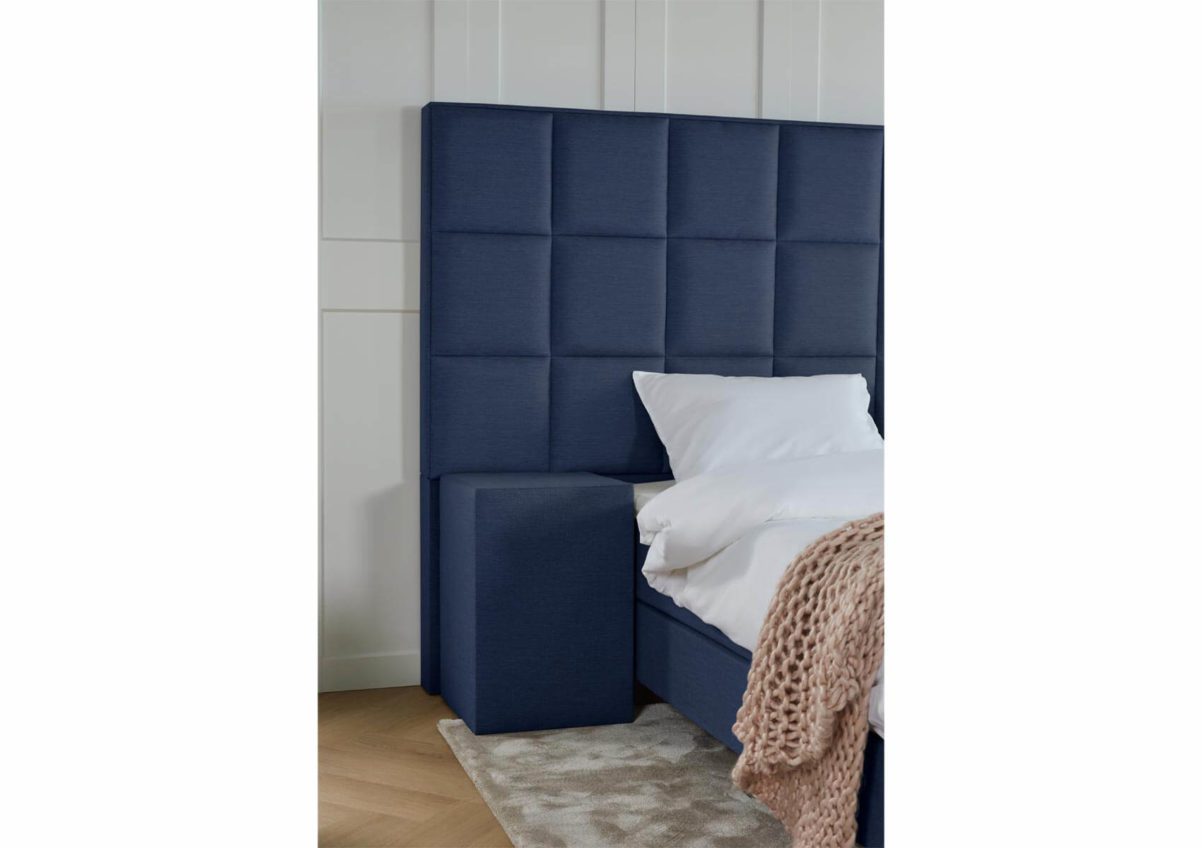 boxspring napoli hoofdbord xxl blauw 2-persoons 10