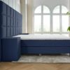 boxspring napoli hoofdbord xxl blauw 2-persoons 5