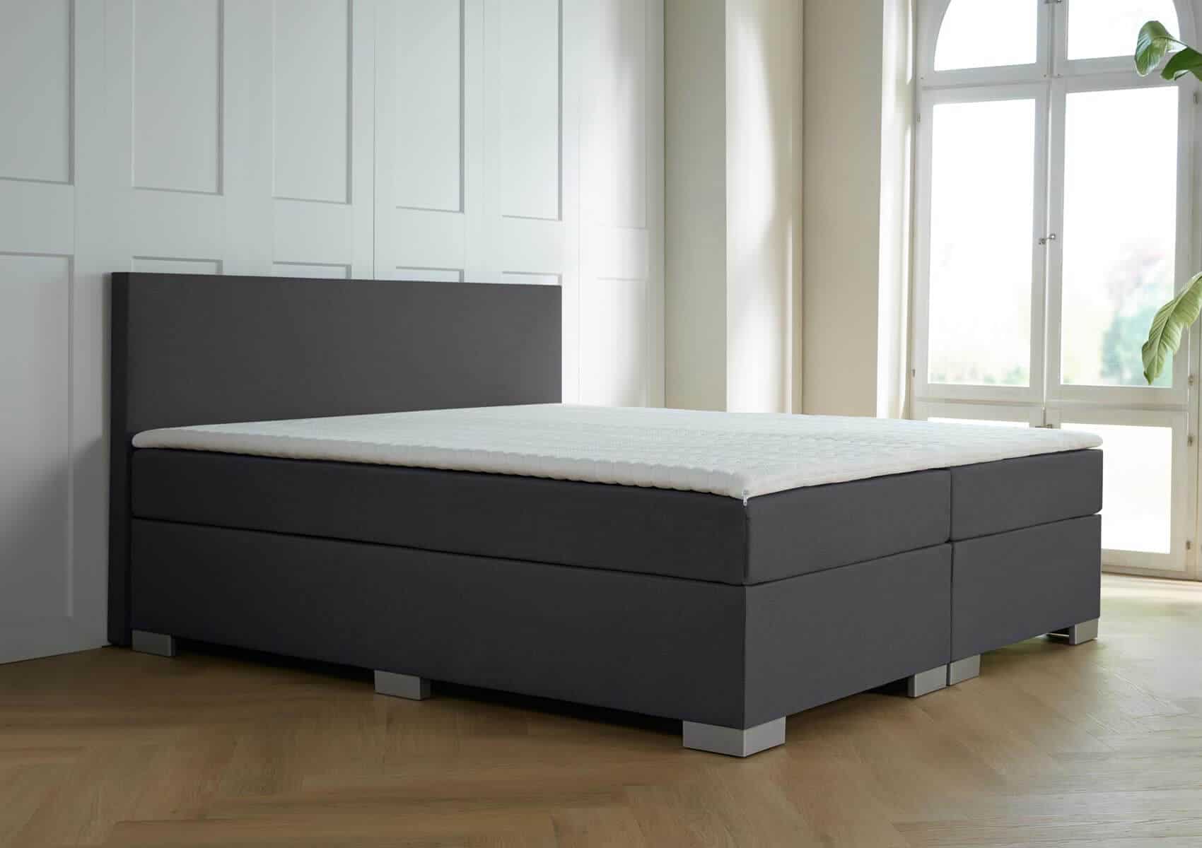 boxspring andorra 2-persoons antraciet 4