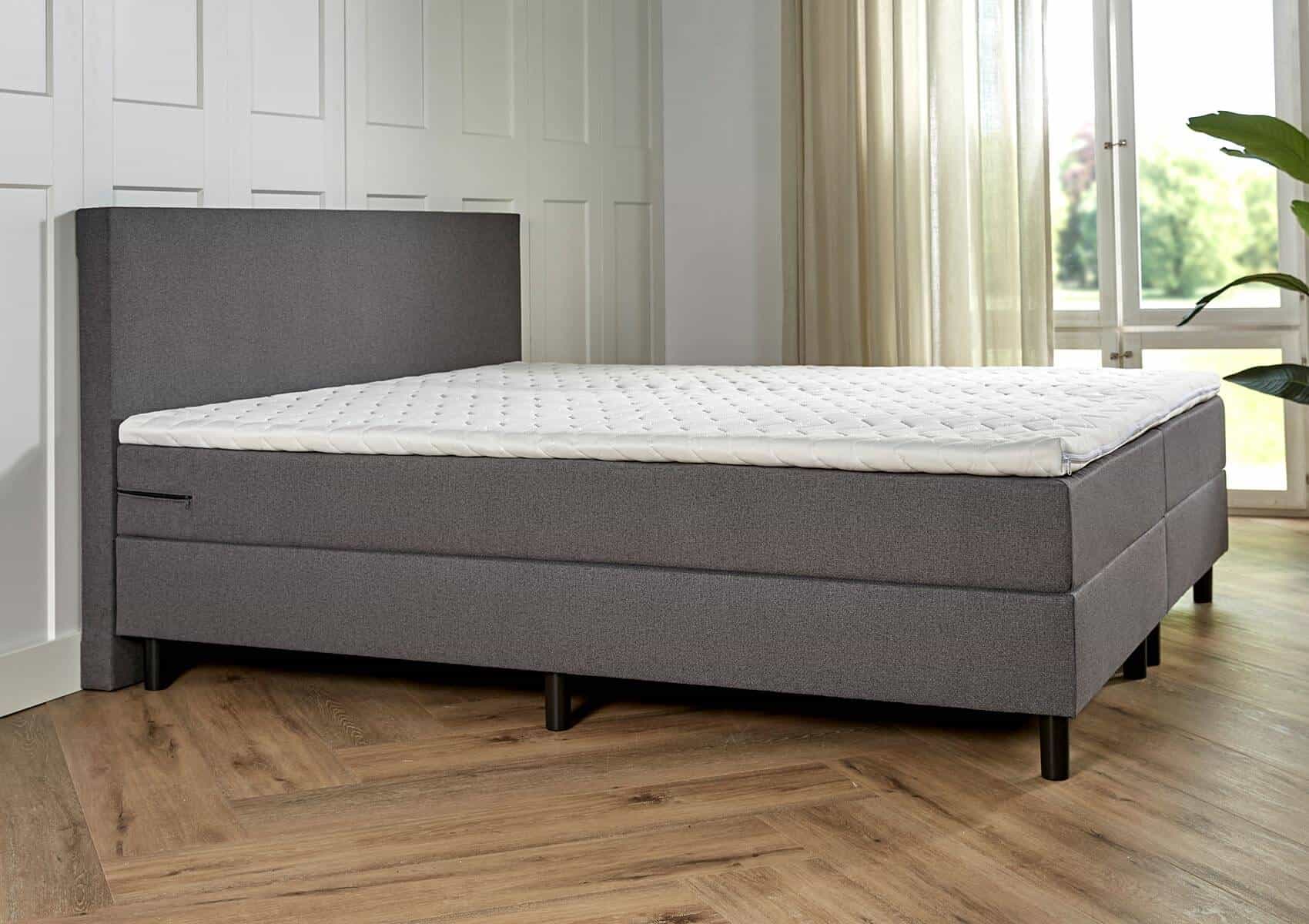 boxspring bilbao 2-persoons antraciet 3