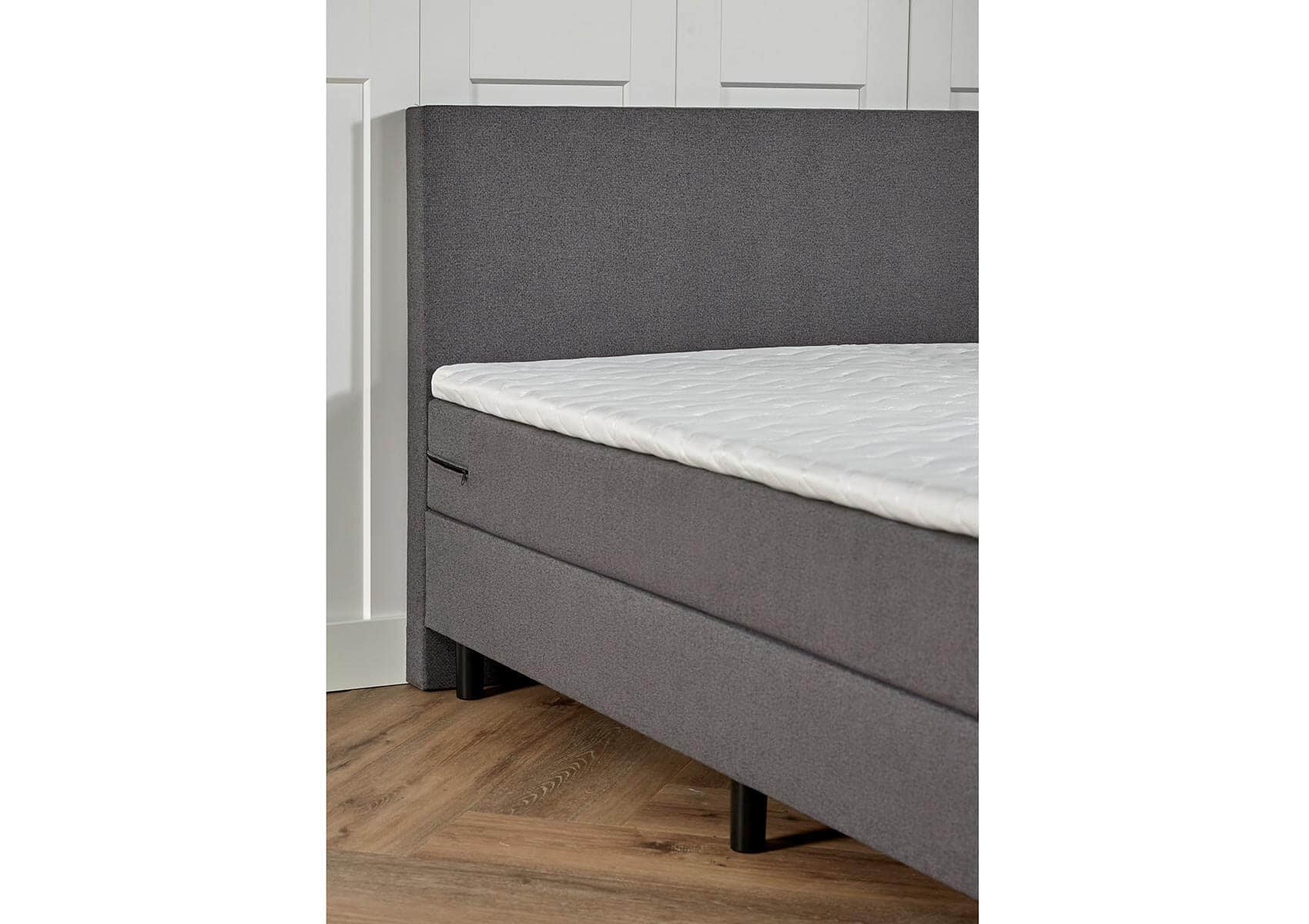 boxspring bilbao 2-persoons antraciet 4