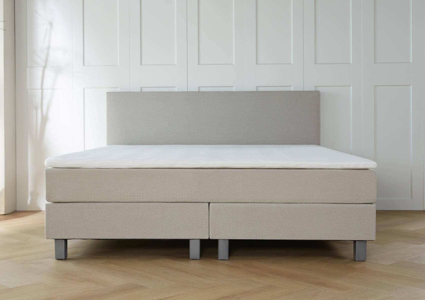 boxspring florence beige 1 matras 1