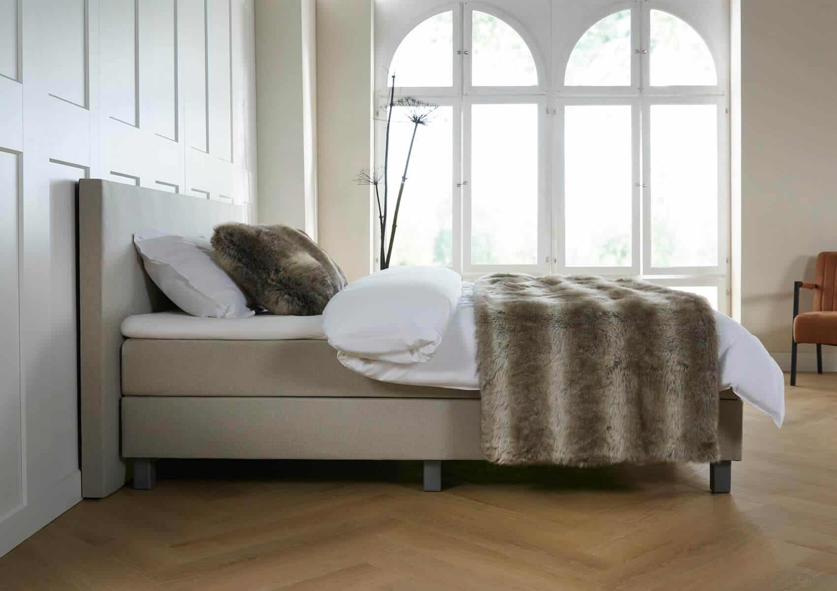 boxspring malaga beige 1 matras 6