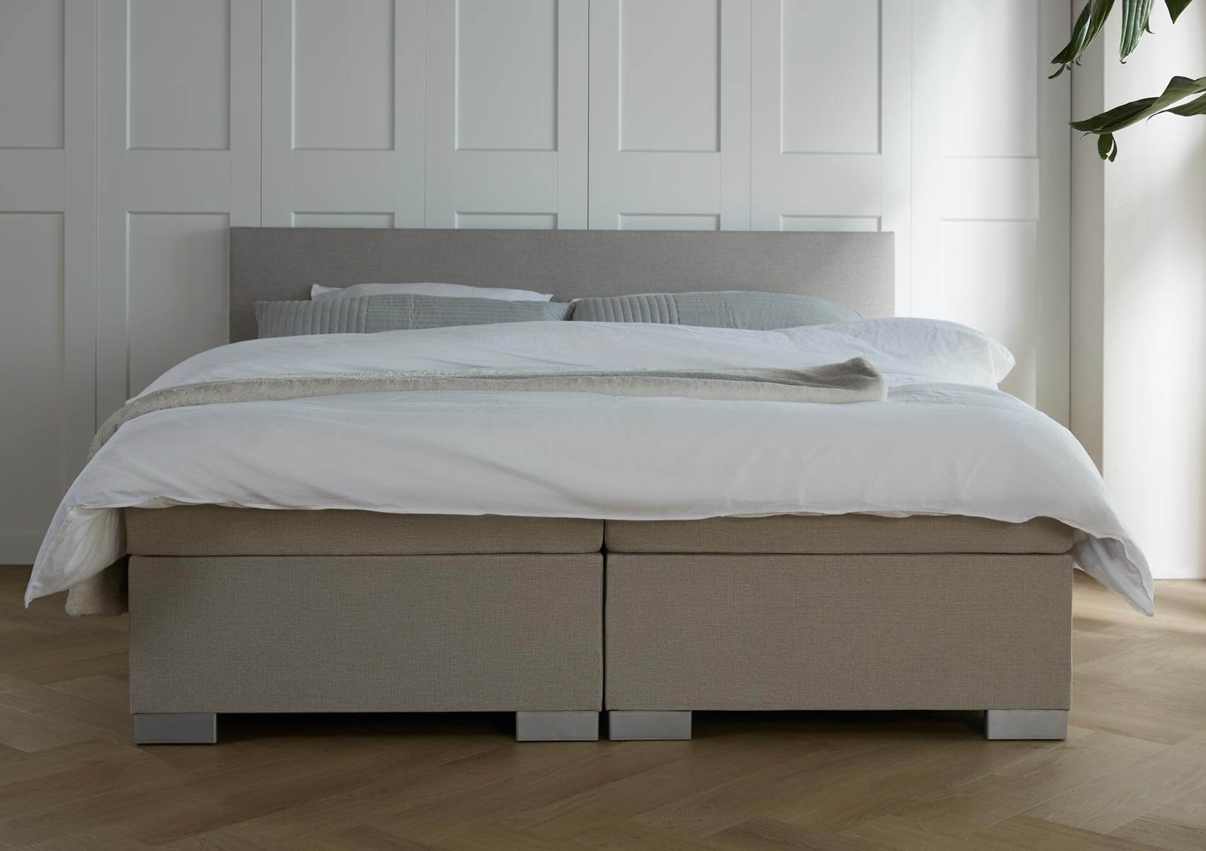boxspring milano beige 2-persoons 10