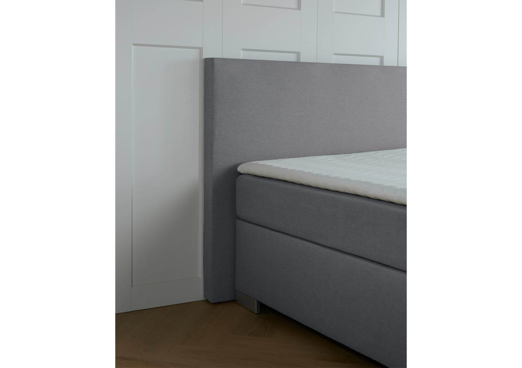 boxspring Nantes grijs 1 matras 10