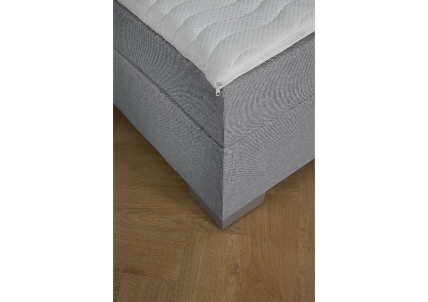 boxspring Nantes grijs 1 matras 11