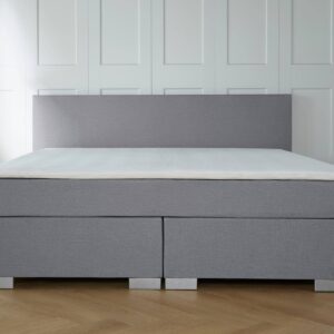 boxspring Nantes grijs 1 matras 2