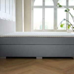 boxspring Nantes grijs 1 matras 3