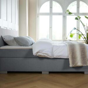 boxspring Nantes grijs 1 matras 5