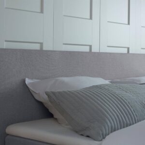 boxspring Nantes grijs 1 matras 7