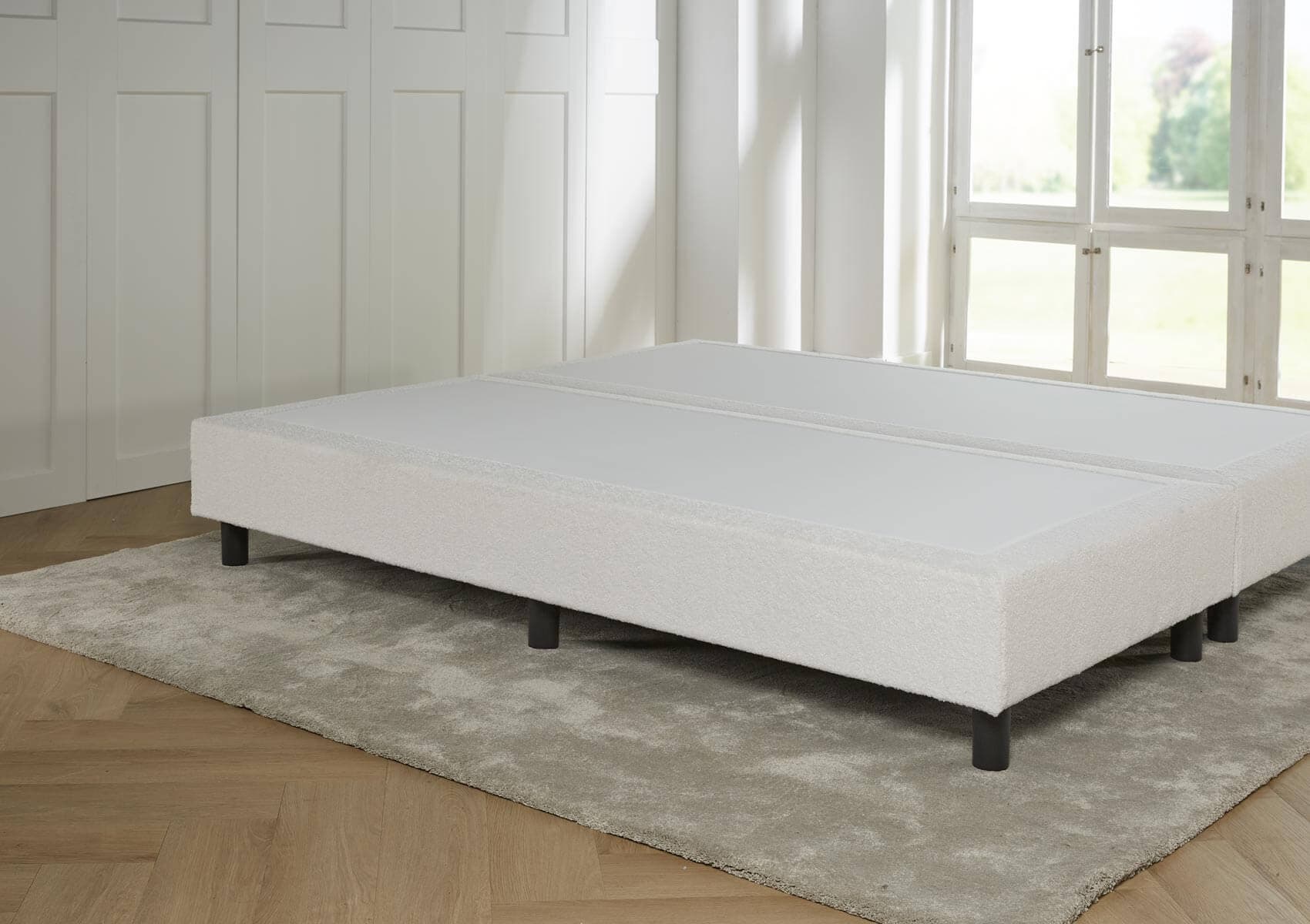 opbergboxsring udine teddy stof wit 5