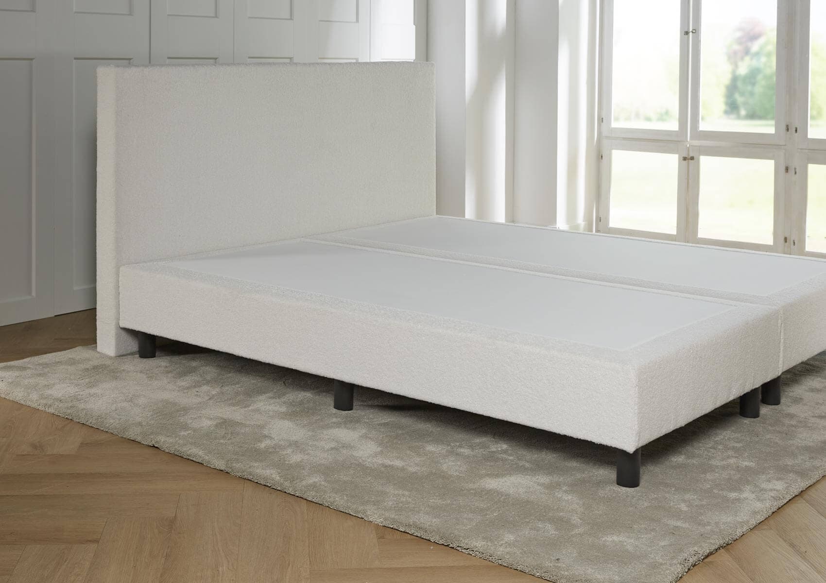 opbergboxsring udine teddy stof wit 6