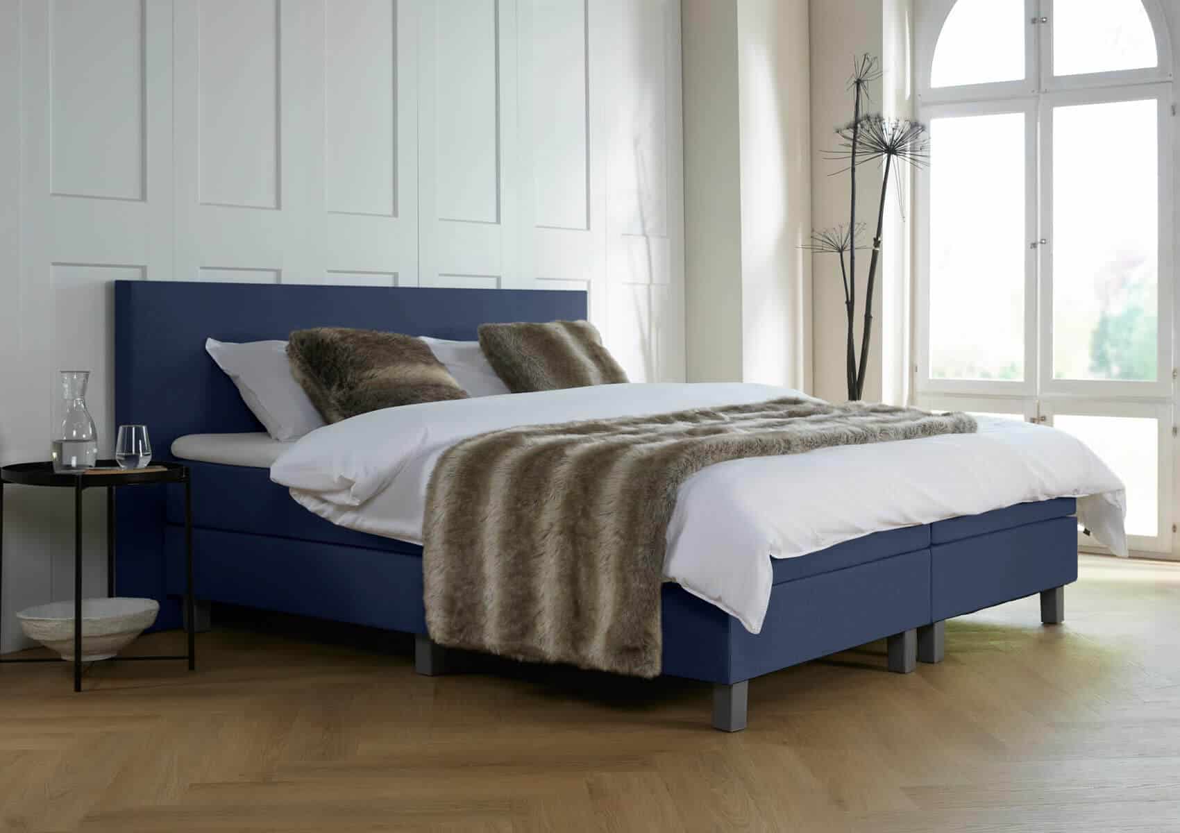 boxspring venetië 2-persoons blauw 12