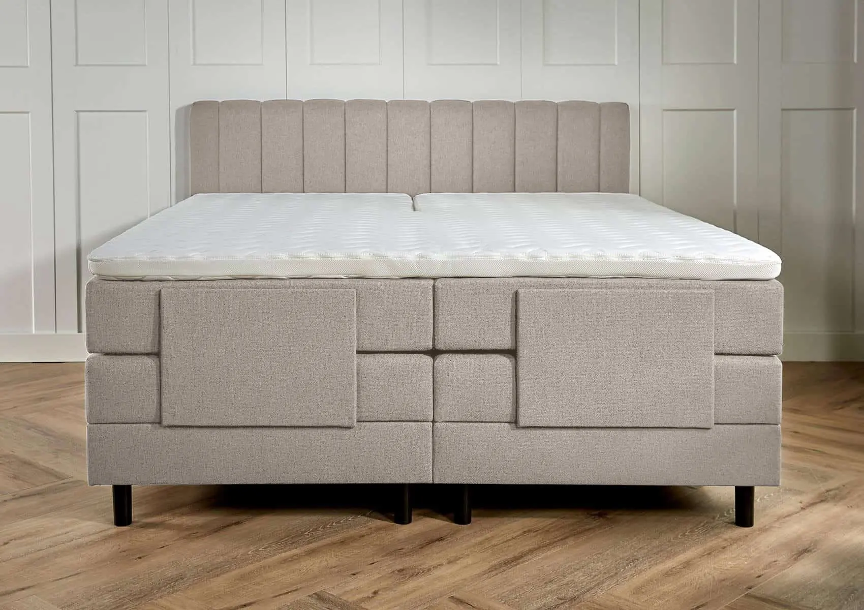 elektrische boxspring verona 2-persoons beige