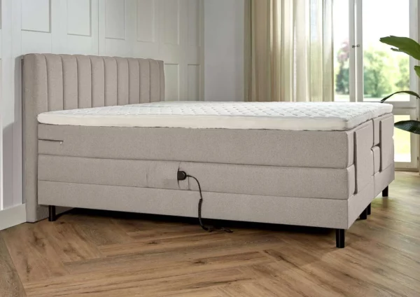 elektrische boxspring verona 2-persoons beige