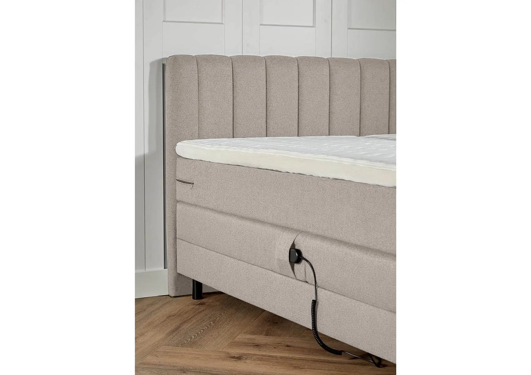 elektrische boxspring verona 2-persoons beige