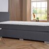 1-Persoons boxspring Cannes antraciet