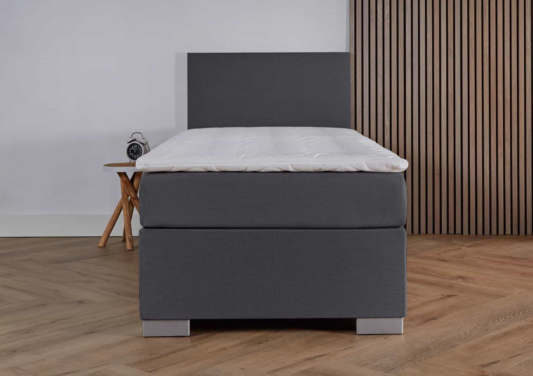1-Persoons boxspring Cannes antraciet