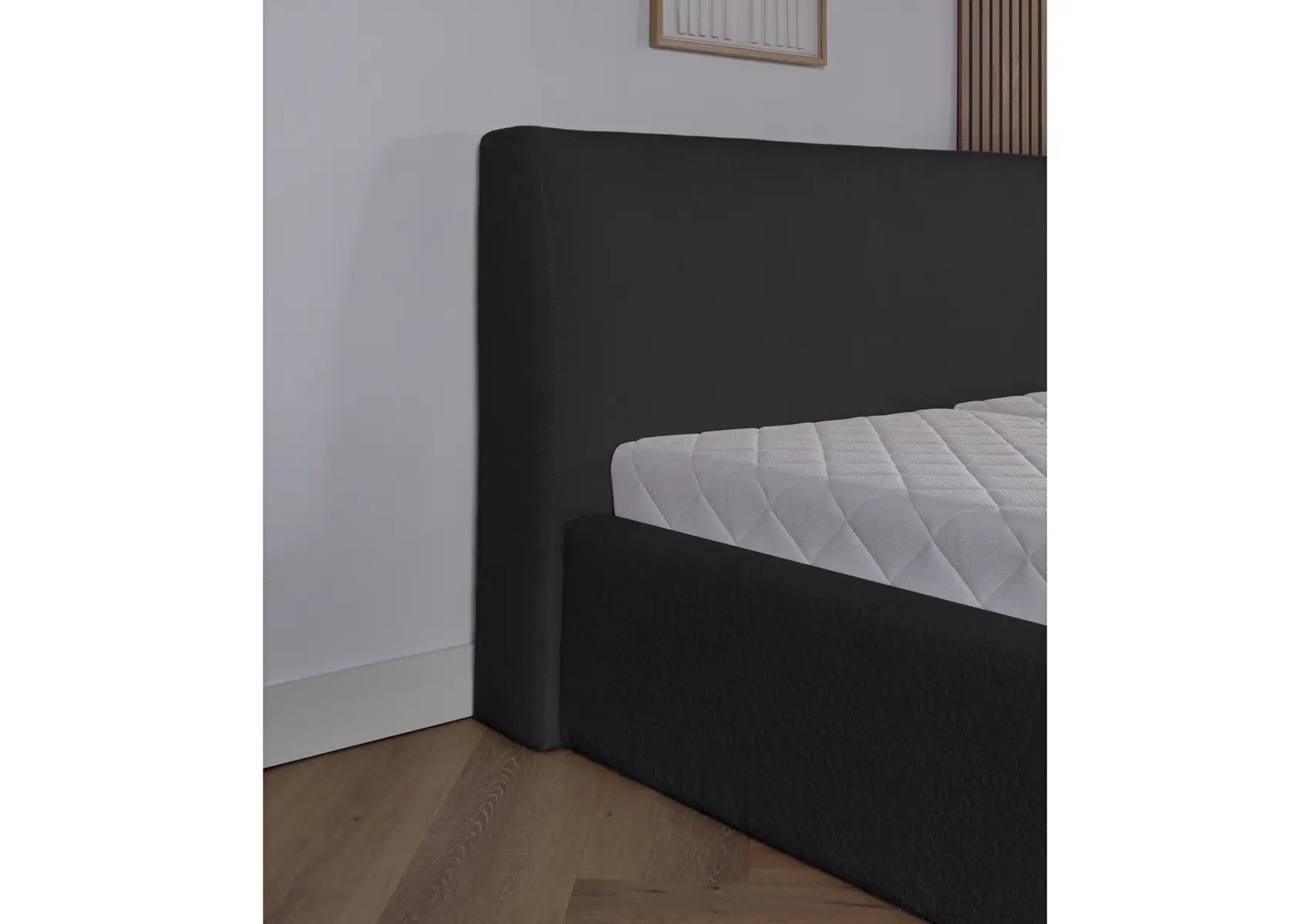 Bedframe Palma Boxspring zwart