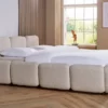Bedframe Valencia boxspring beige