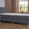 1-Persoons boxspring Pamplona Antraciet