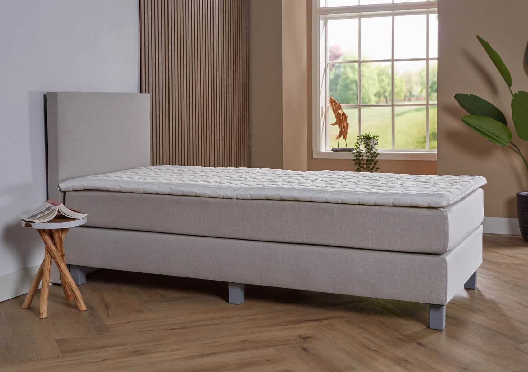 1-Persoons boxspring Pamplona Beige