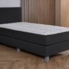 1-Persoons boxspring Pamplona Zwart