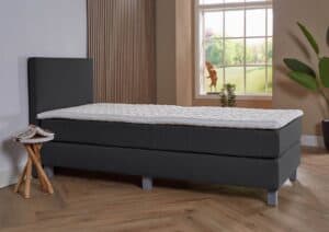 1-Persoons boxspring Pamplona Zwart