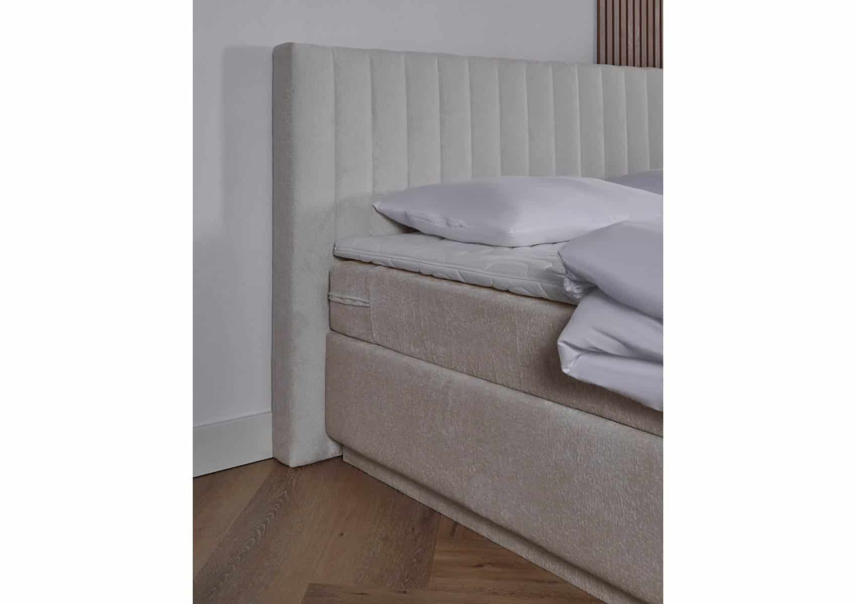 Opberg boxspring Sicilië- 2-persoons-beige