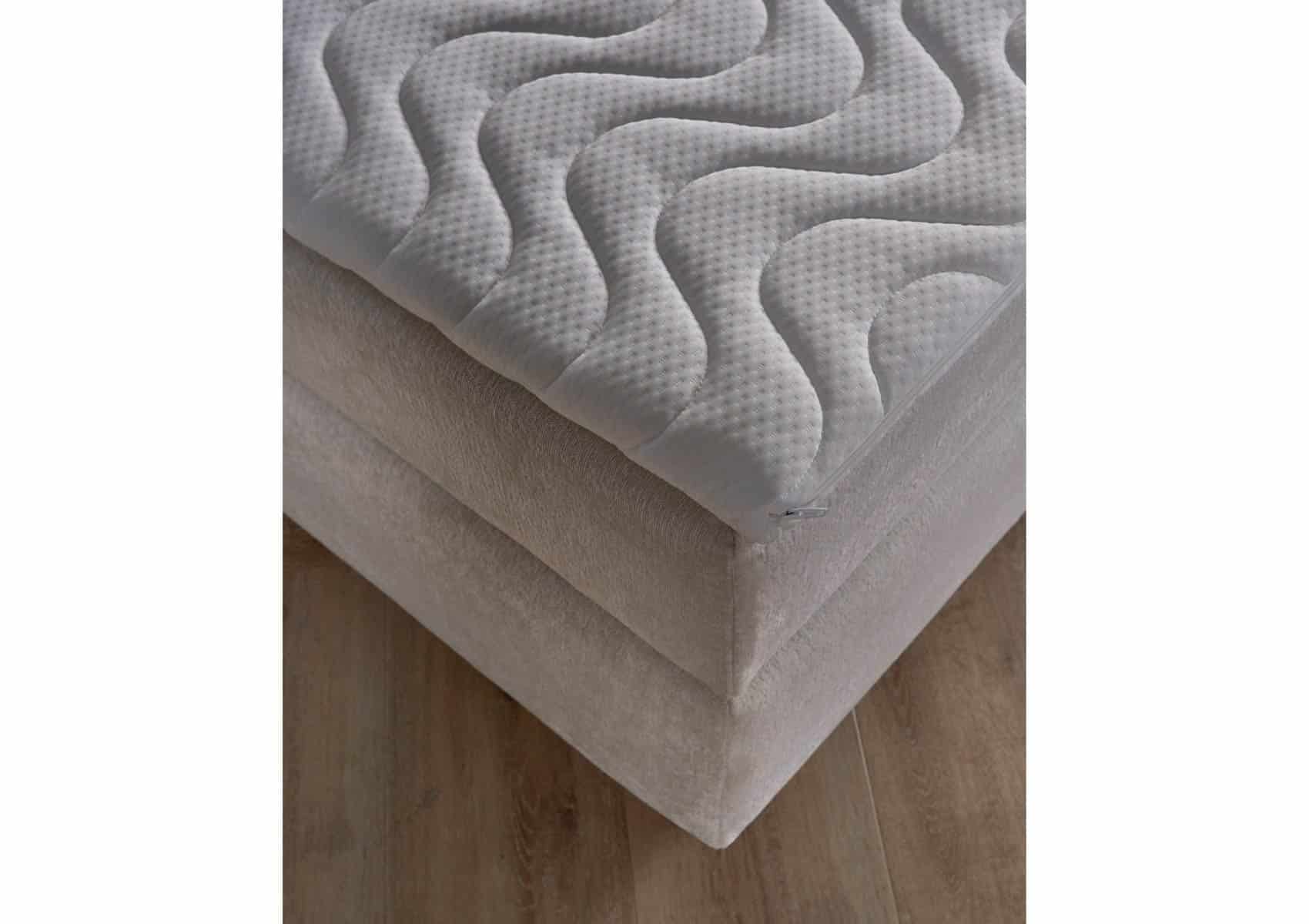 Opberg boxspring Sicilië- 2-persoons-beige