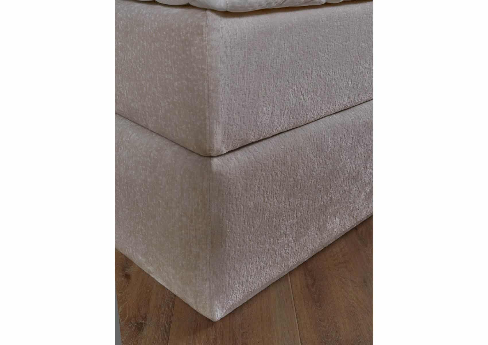 Opberg boxspring Sicilië- 2-persoons-beige