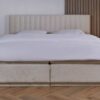 Opberg boxspring Sicilië- 2-persoons-beige