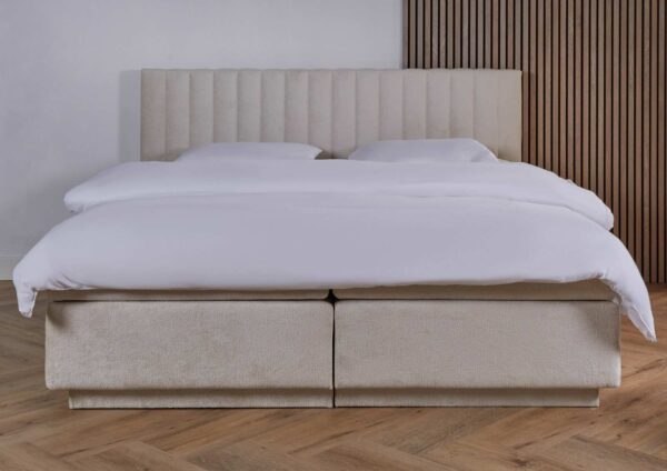 Opberg boxspring Sicilië- 2-persoons-beige