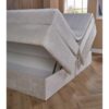 Opberg boxspring Sicilië- 2-persoons-beige