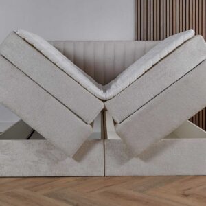 Opberg boxspring Sicilië- 2-persoons-beige